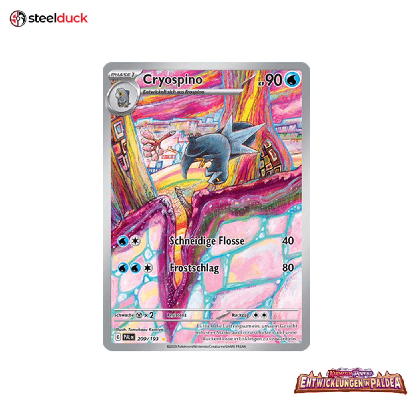 Cryospino (209/193) Entwicklungen in Paldea - Illustration Rare