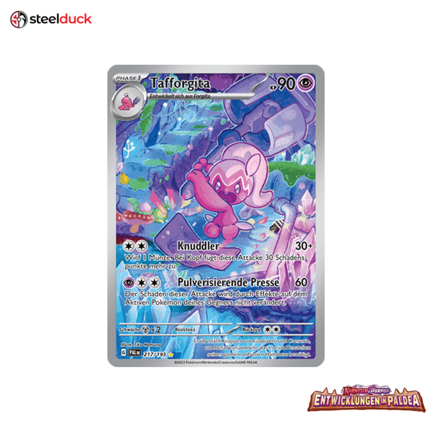 Tafforgita (217/193) Entwicklungen in Paldea - Illustration Rare
