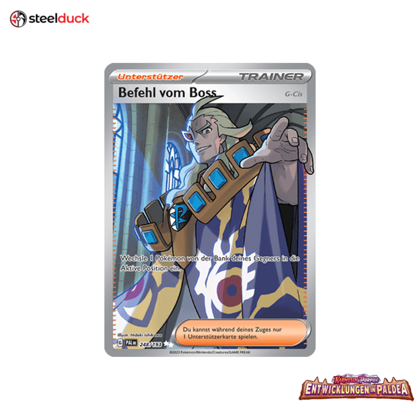 Befehl vom Boss (248/193) Entwicklungen in Paldea - Ultra Rare