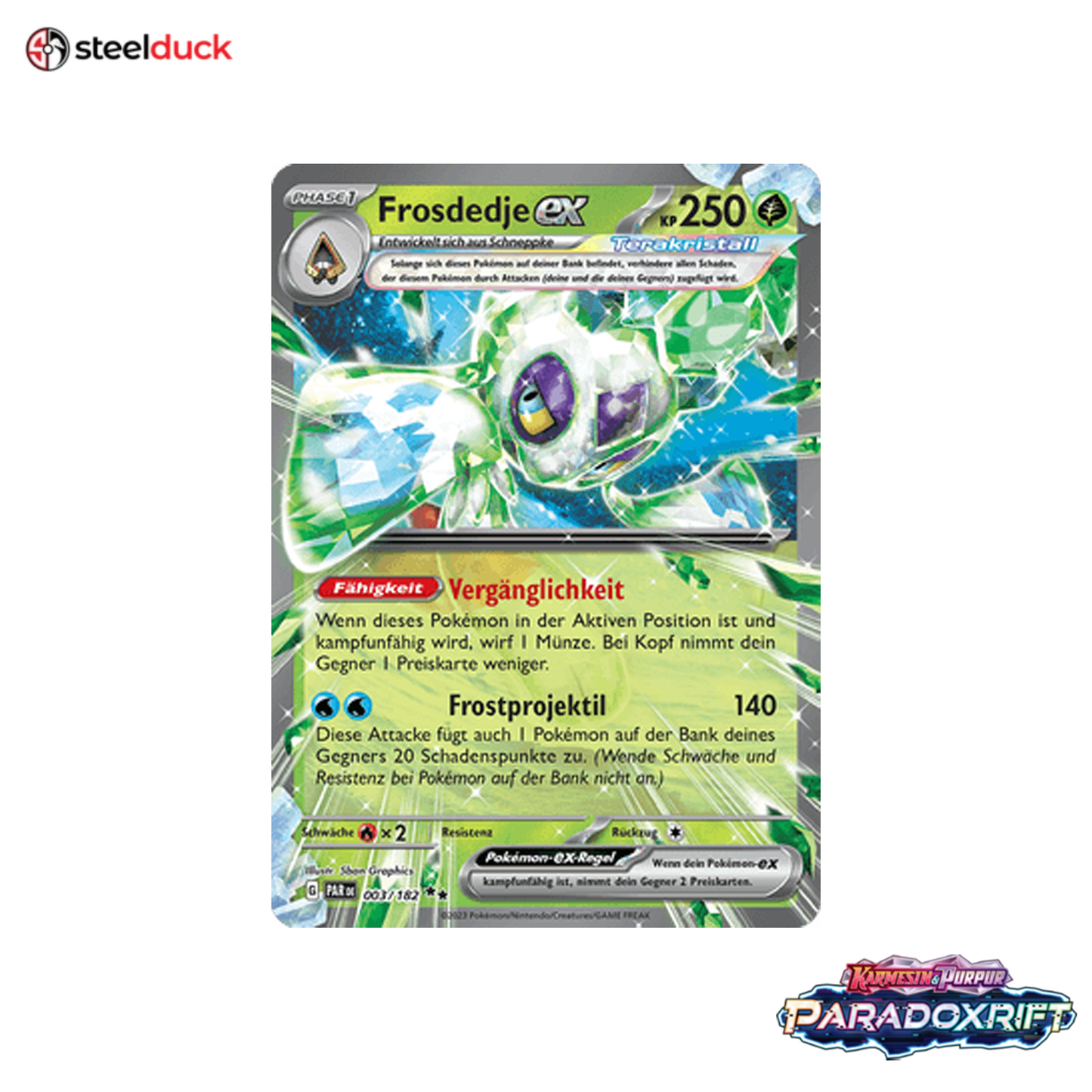Frosdedje ex (003/182) Paradoxrift - Double Rare