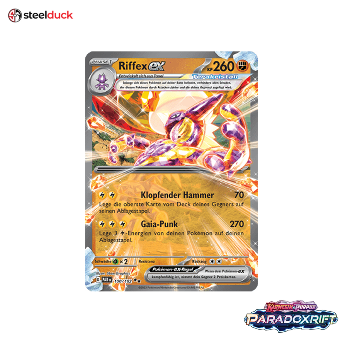 Riffex ex (100/182) Paradoxrift - Double Rare