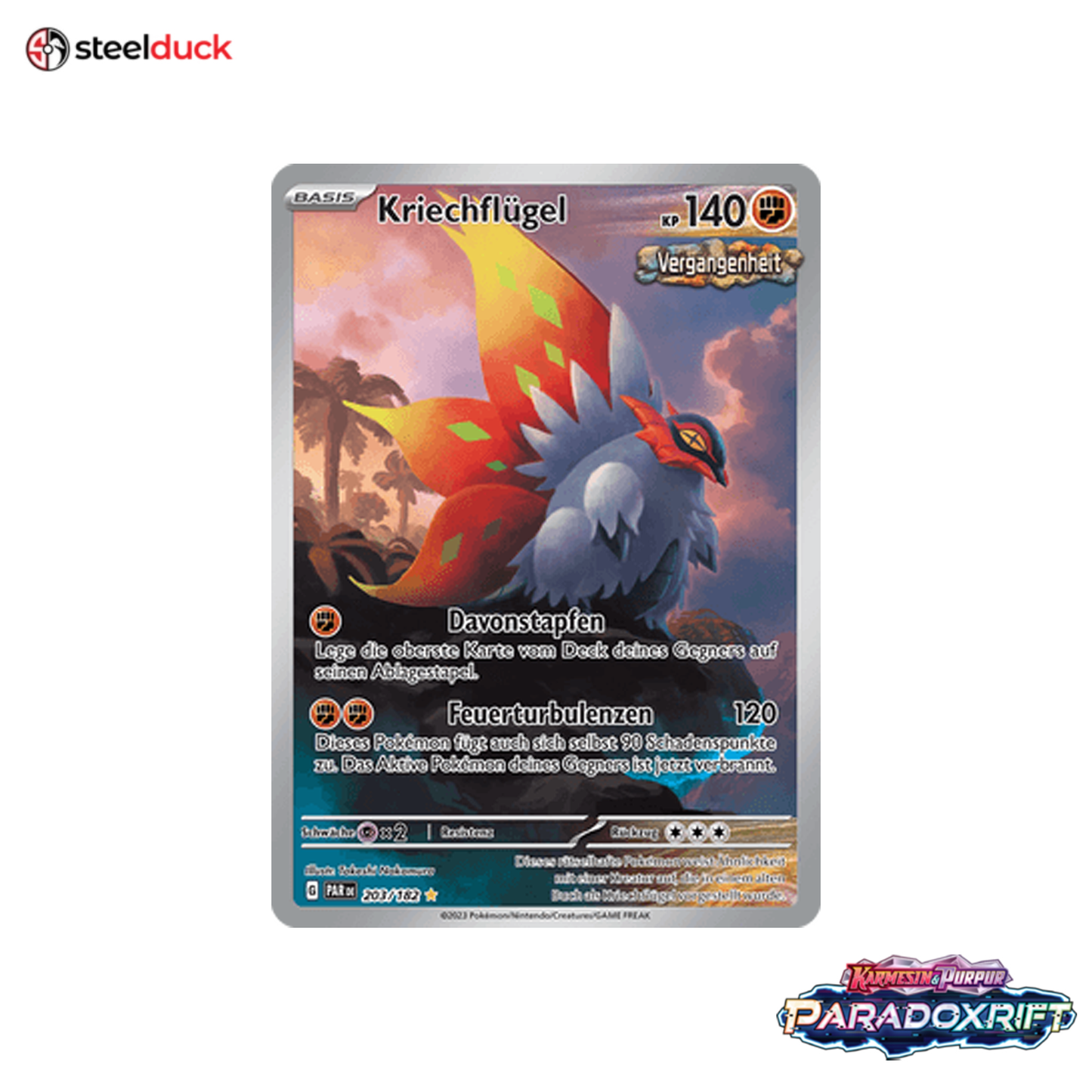 Kriechflügel (203/182) Paradoxrift - Illustration Rare