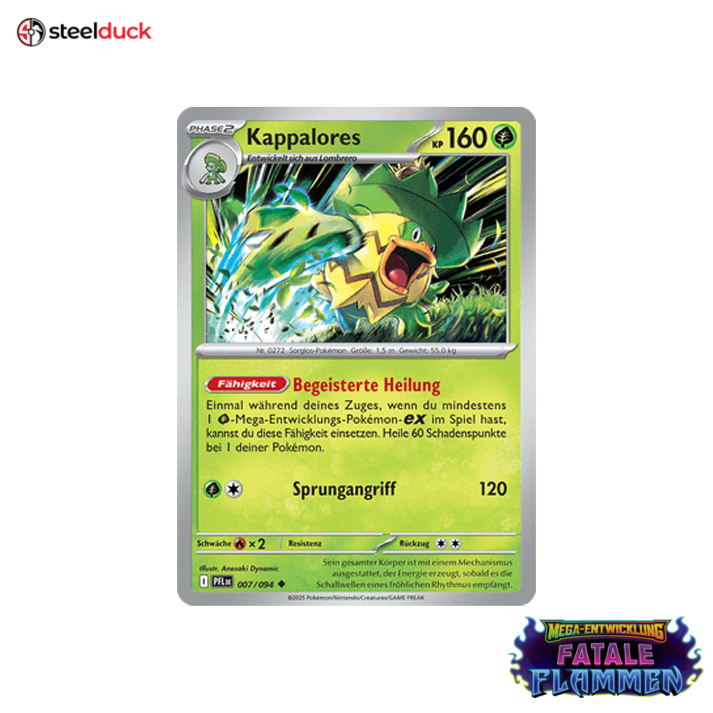 Kappalores (007/094) Fatale Flammen - Uncommon