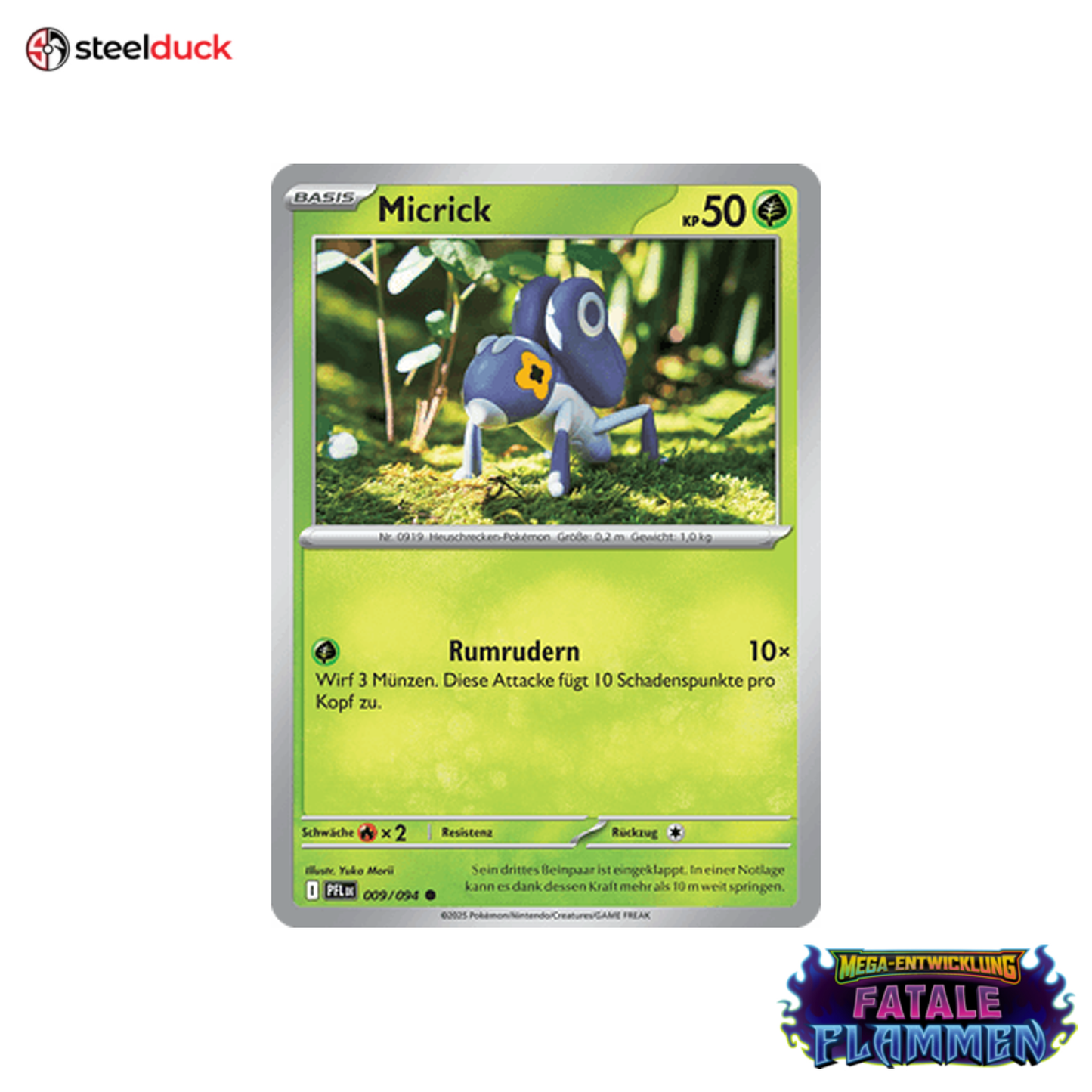 Micrick (009/094) Fatale Flammen - Common