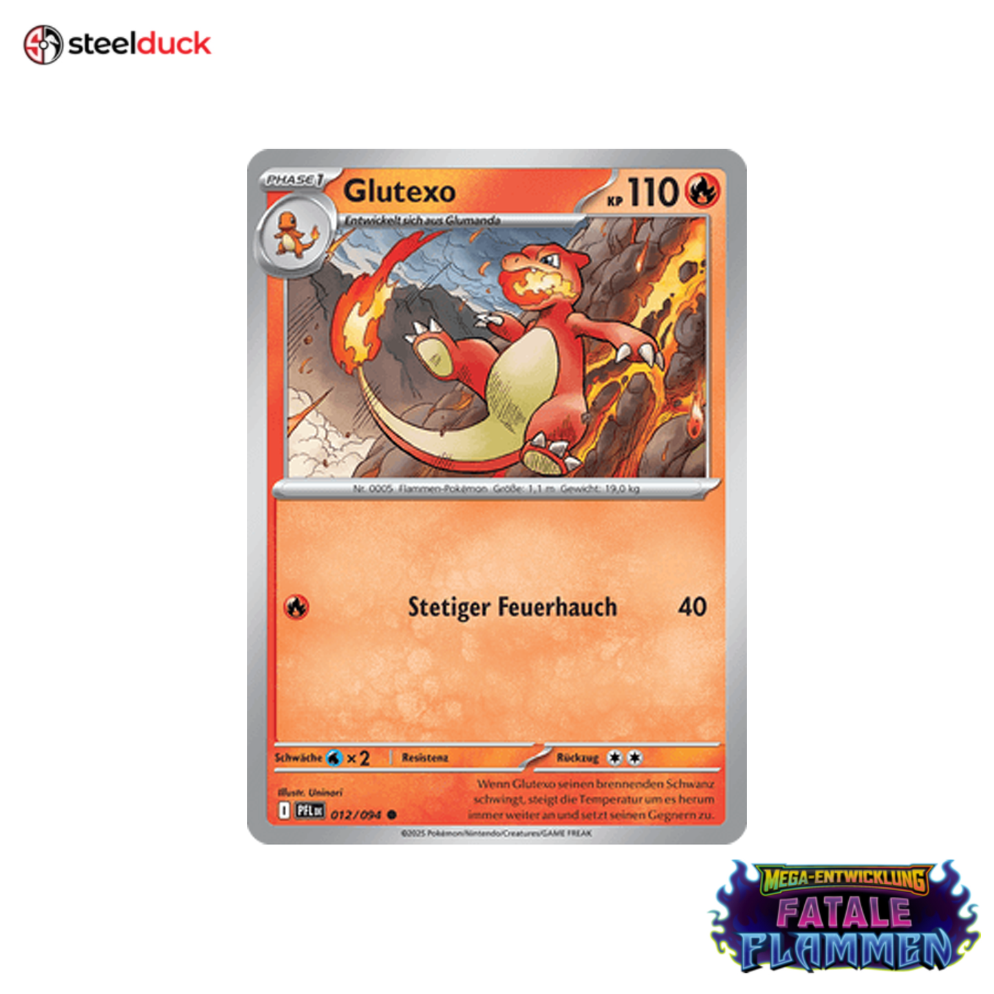 Glutexo (012/094) Fatale Flammen - Common