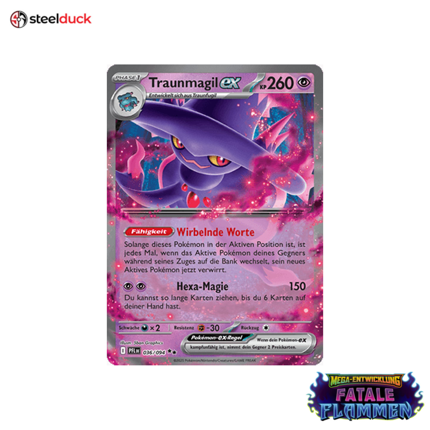 Traunmagil ex (036/094) Fatale Flammen - Double Rare