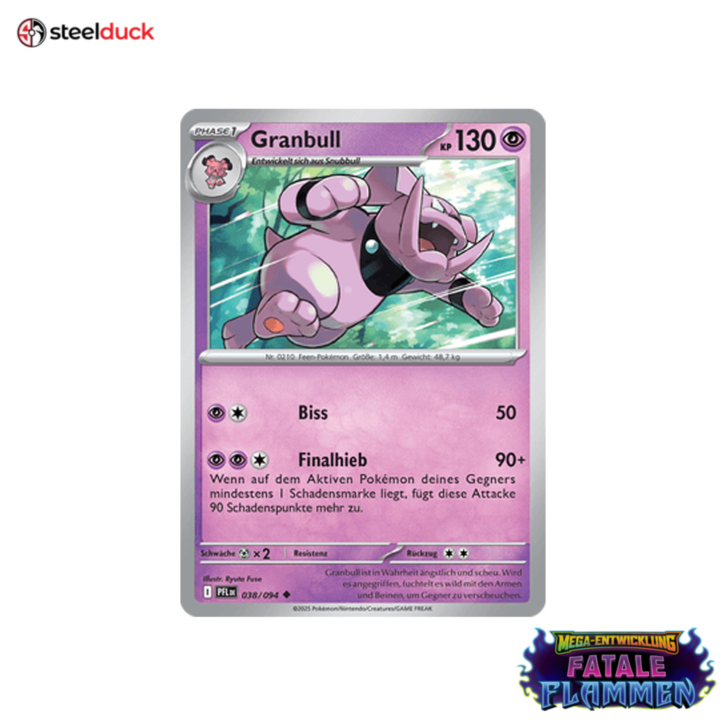 Granbull (038/094) Fatale Flammen - Common