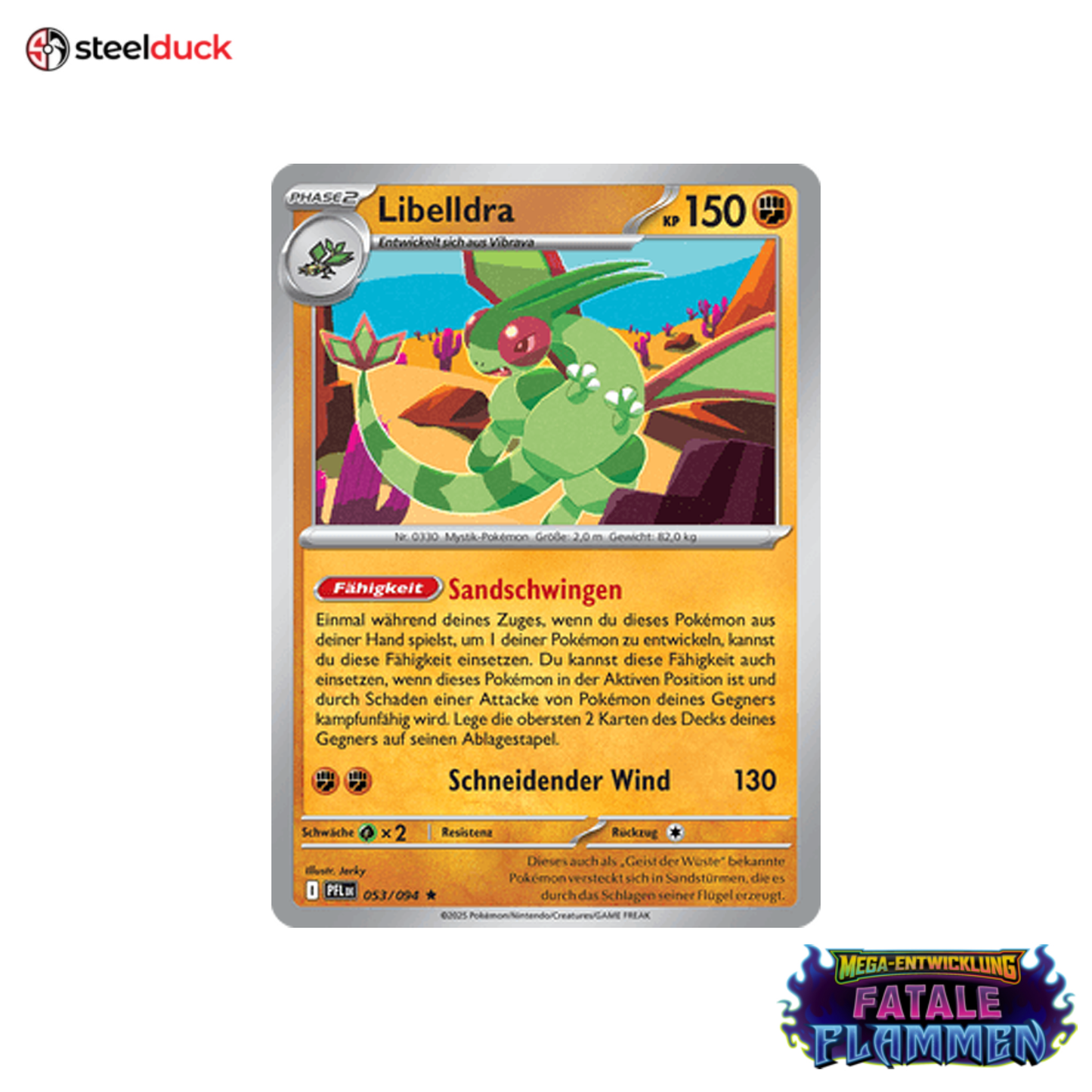 Libelldra (053/094) Fatale Flammen - Rare