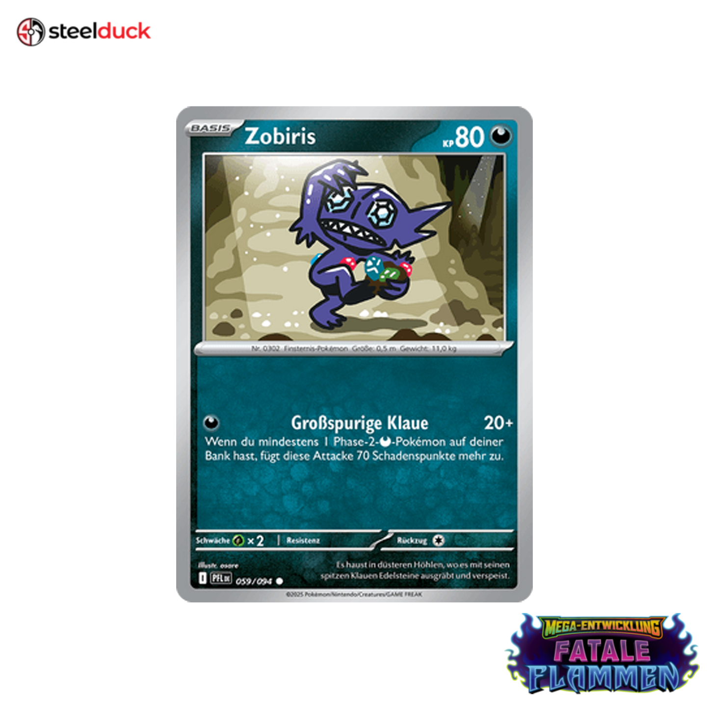 Zobiris (059/094) Fatale Flammen - Common