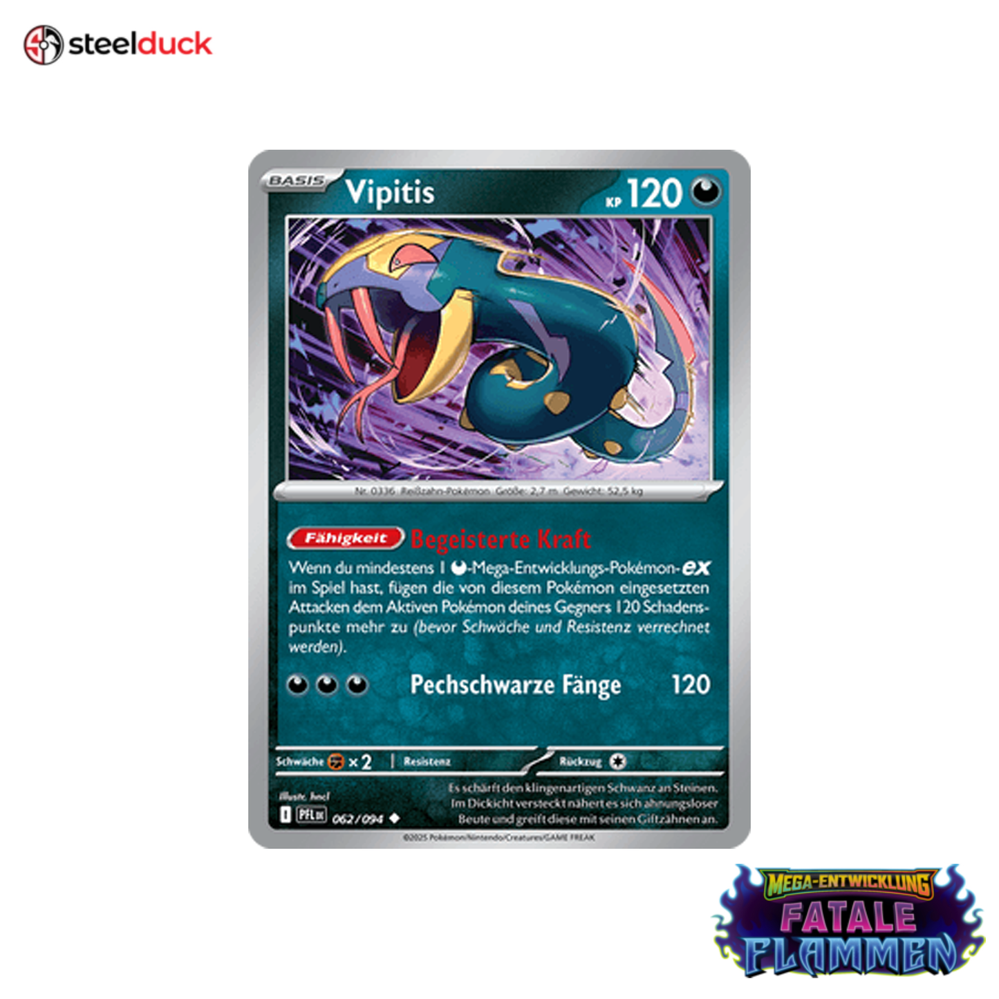 Vipitis (062/094) Fatale Flammen - Uncommon
