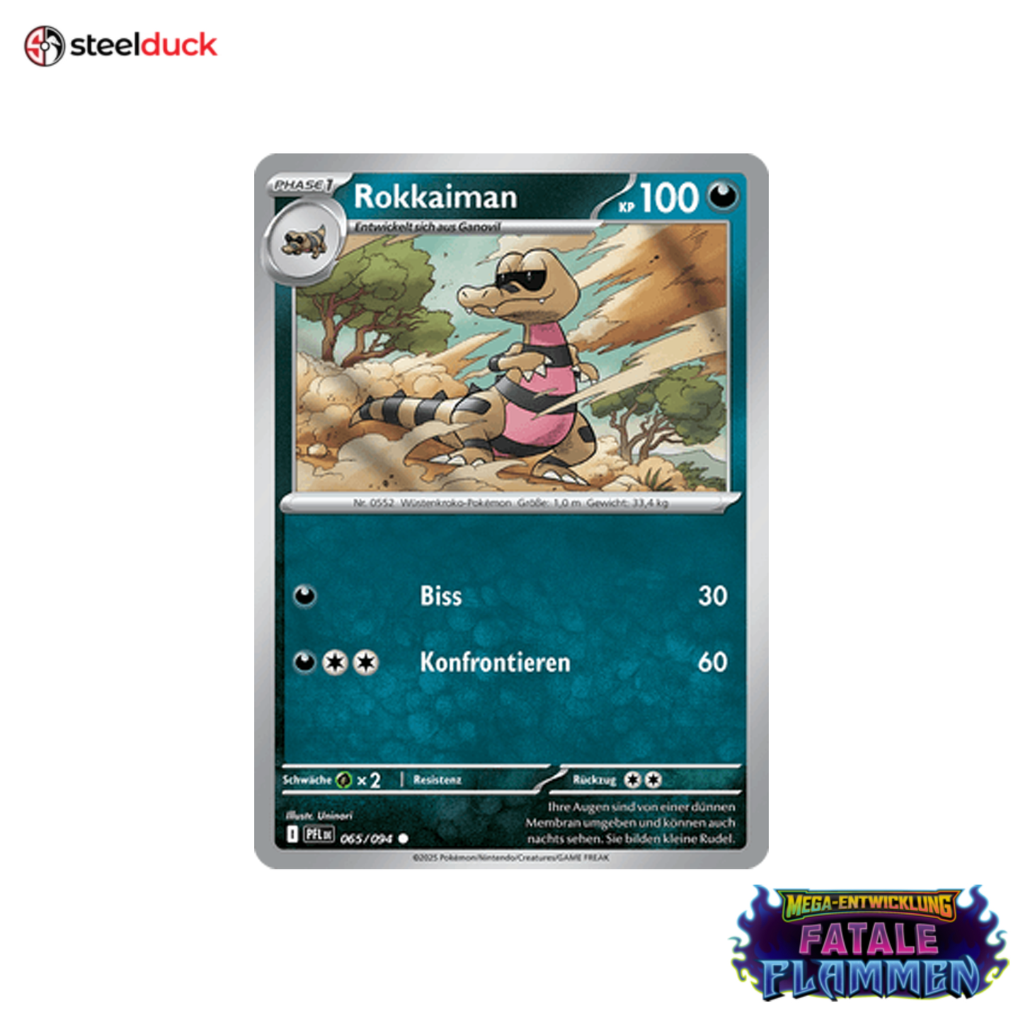 Rokkaiman (065/094) Fatale Flammen - Common