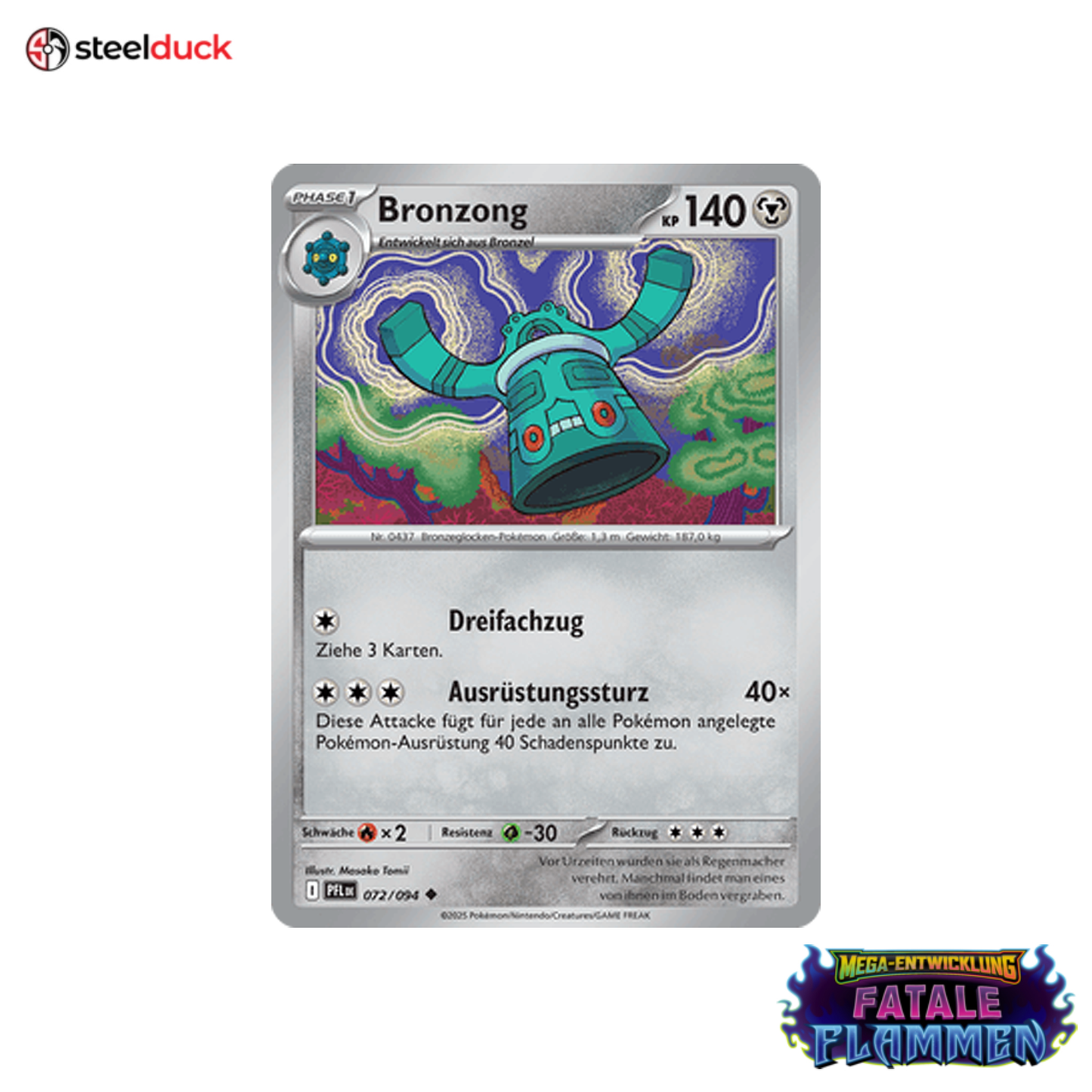 Bronzong (072/094) Fatale Flammen - Uncommon