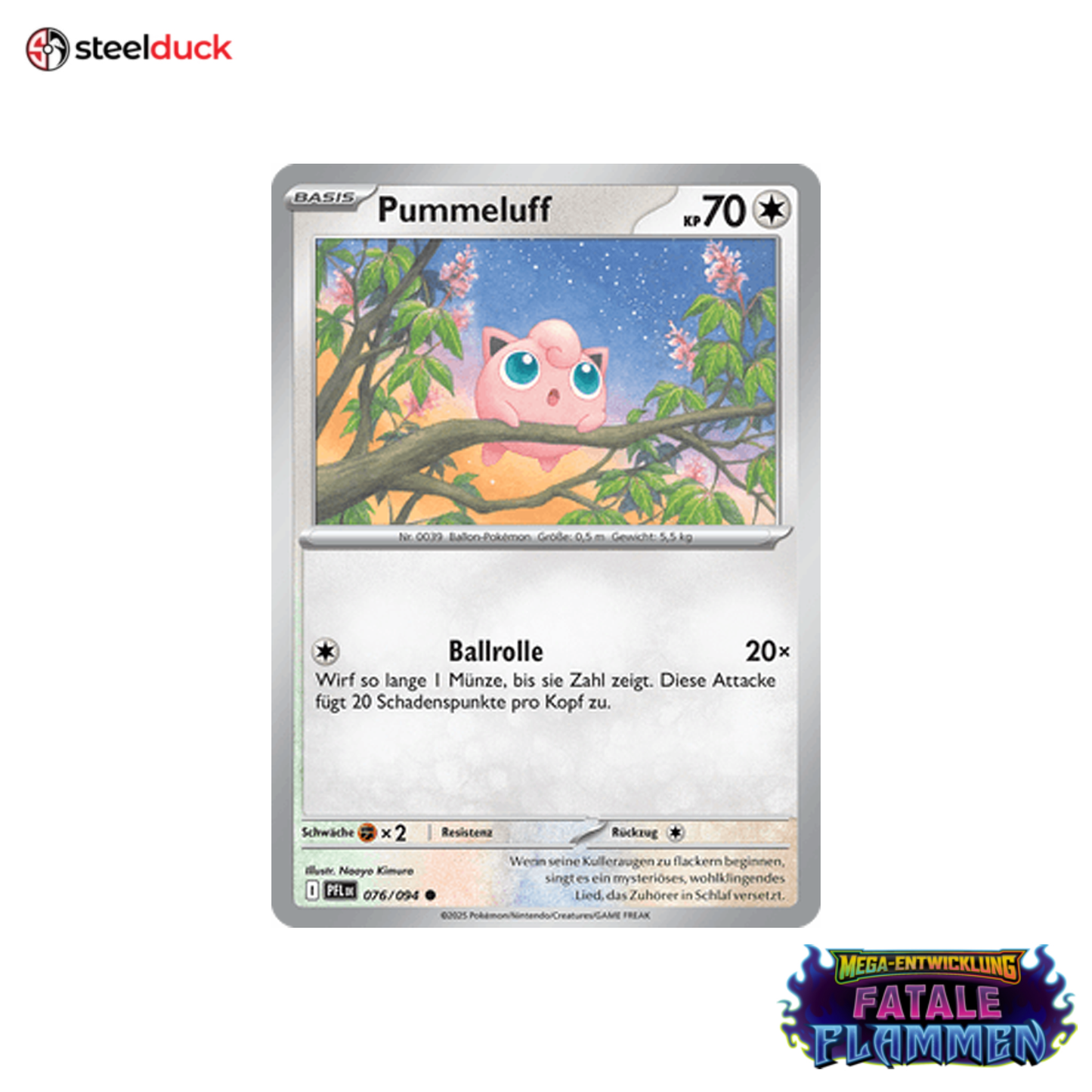 Pummeluff (076/094) Fatale Flammen - Common