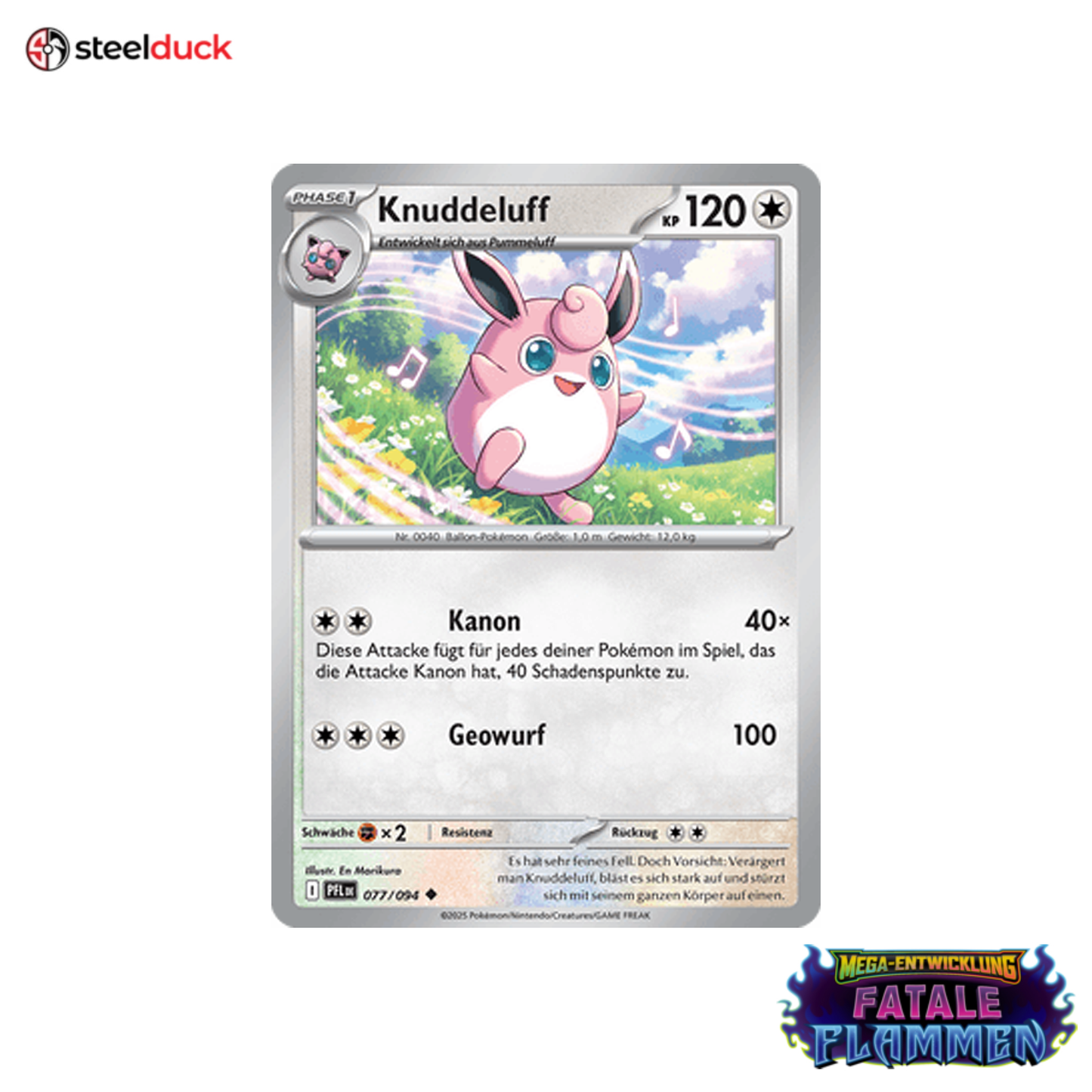 Knuddeluff (077/094) Fatale Flammen - Uncommon