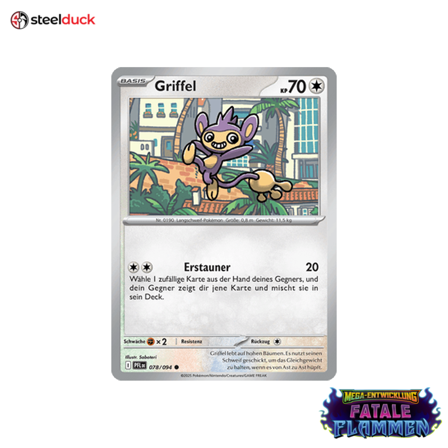 Griffel (078/094) Fatale Flammen - Common