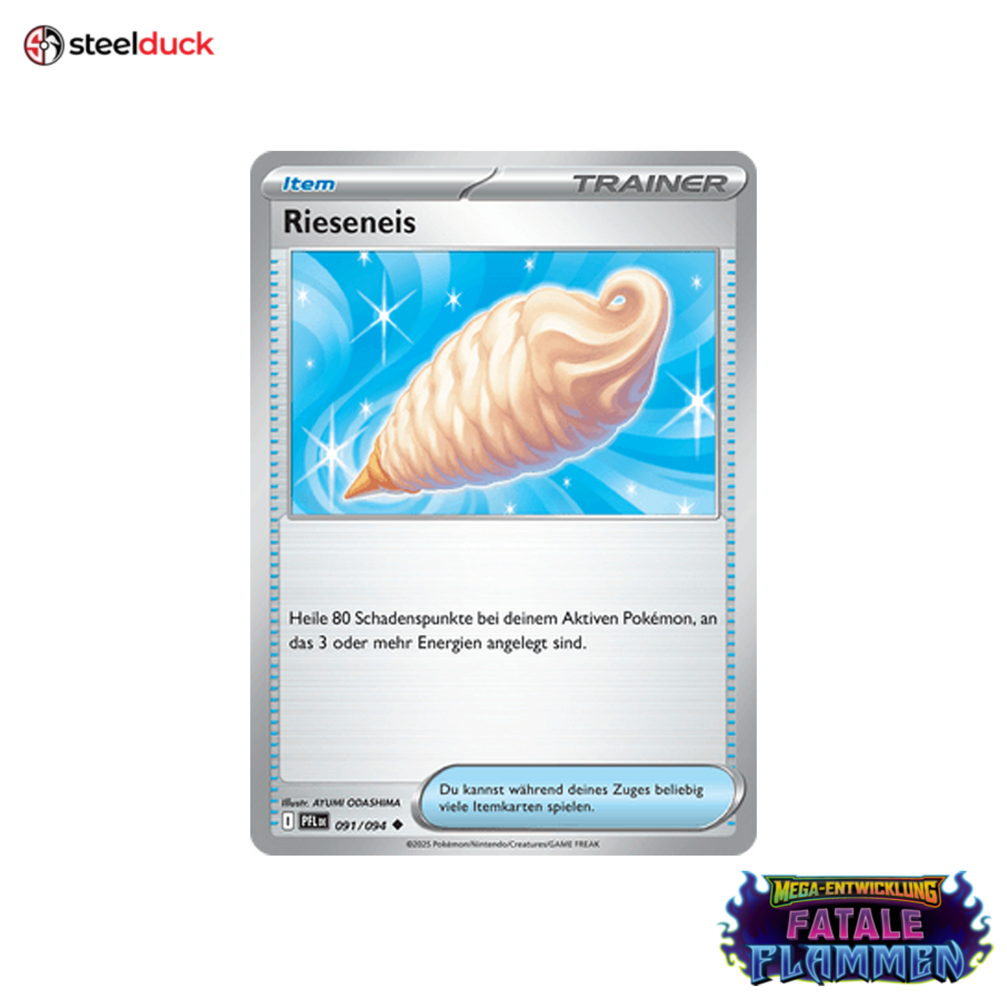 Rieseneis (091/094) Fatale Flammen - Uncommon