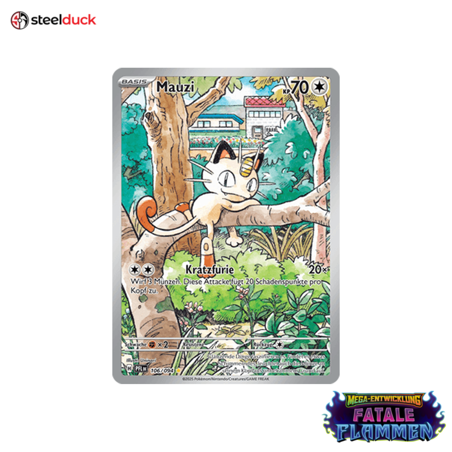 Mauzi (106/094) Fatale Flammen - Illustration Rare