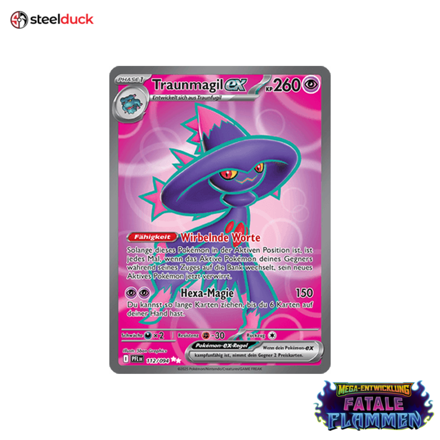 Traunmagil ex (112/094) Fatale Flammen - Ultra Rare