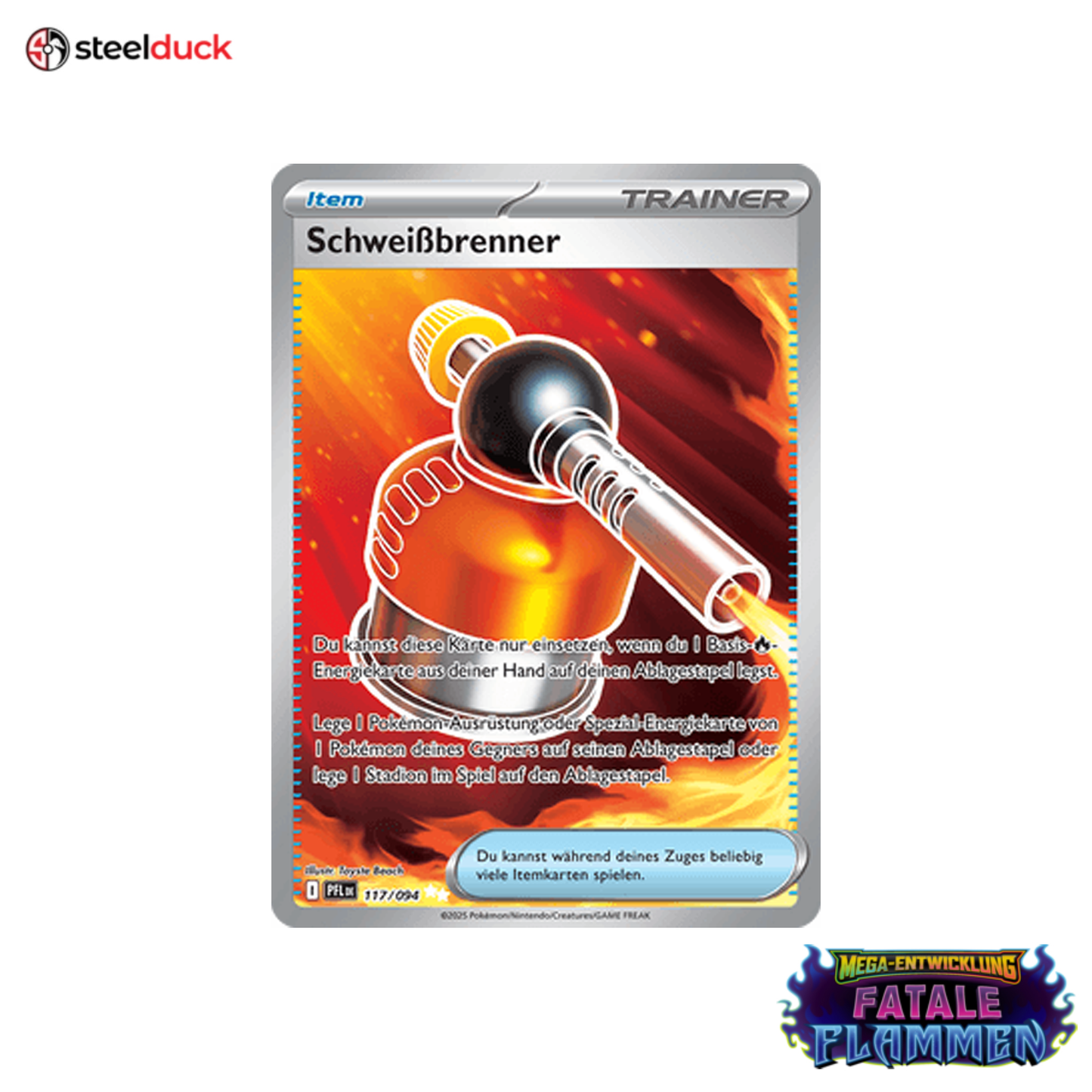 Schweißbrenner (117/094) Fatale Flammen - Ultra Rare