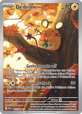 Dedenne (093/088) Optimale Ordnung - Illustration Rare
