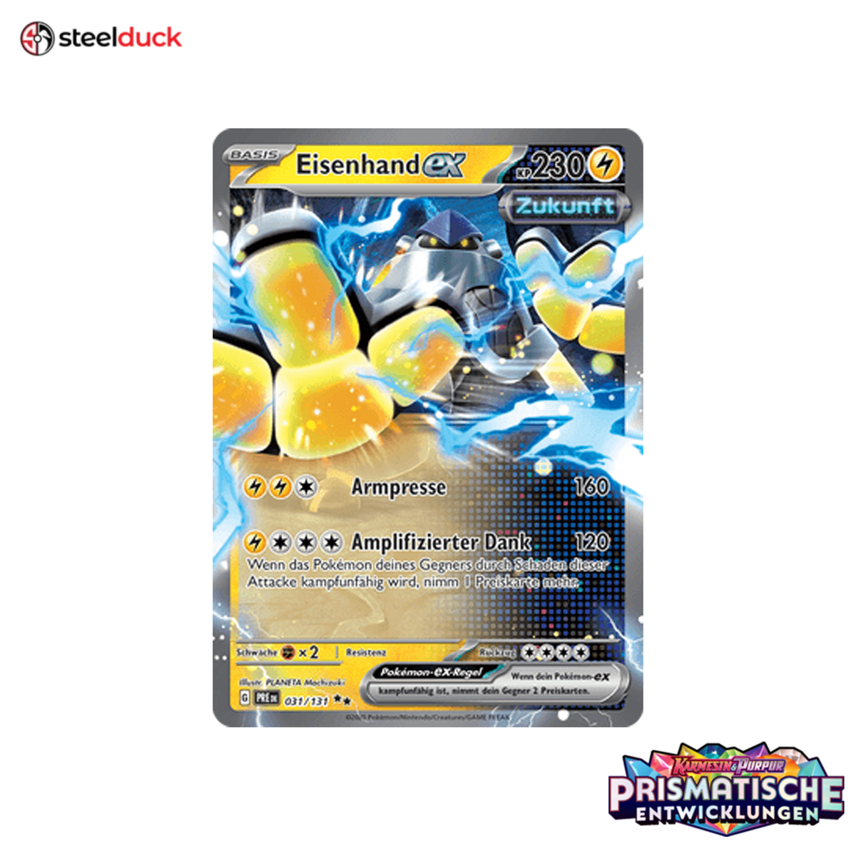 Eisenhand ex (031/131) Prismatische Entwicklungen - Double Rare