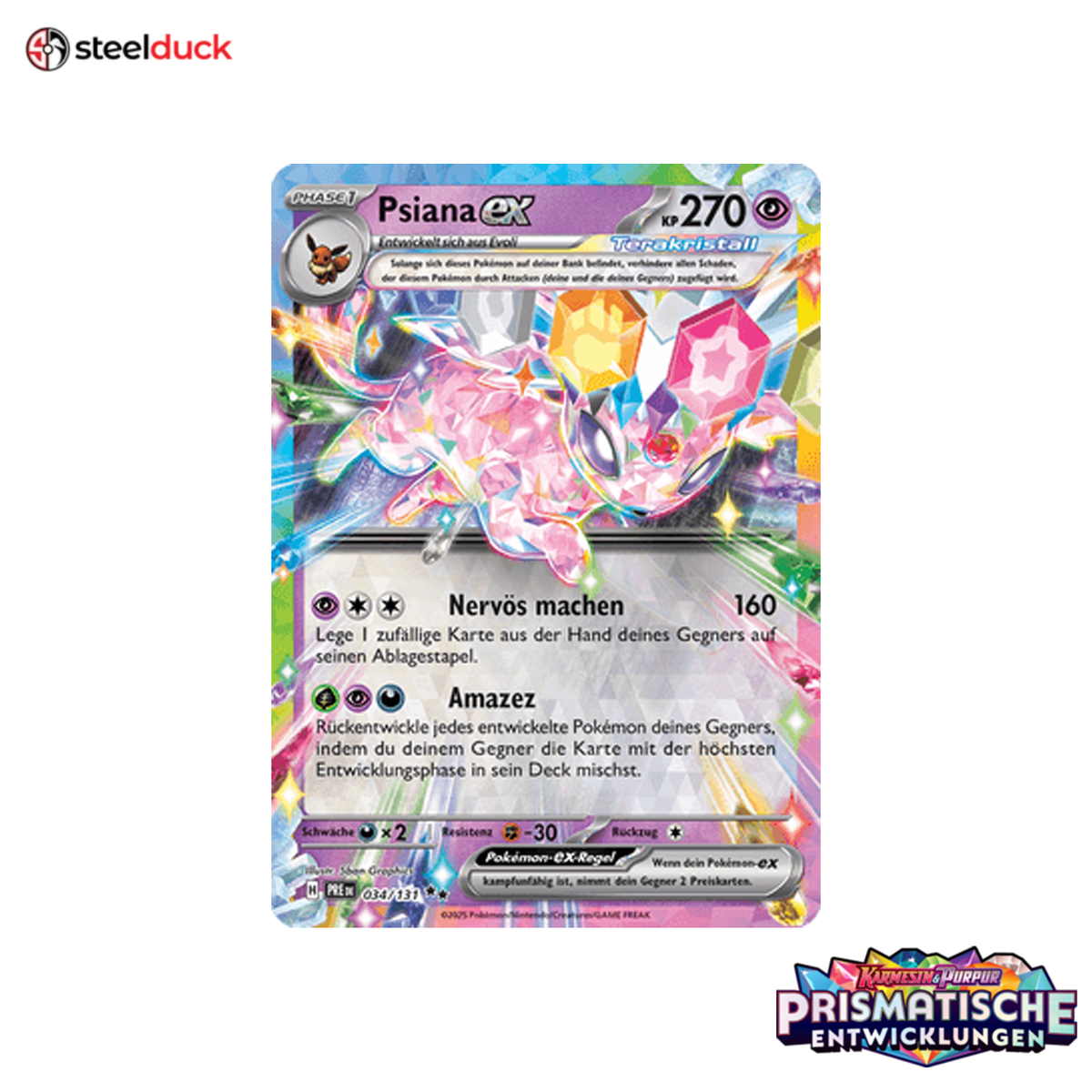 Psiana ex (034/131) Prismatische Entwicklungen - Double Rare