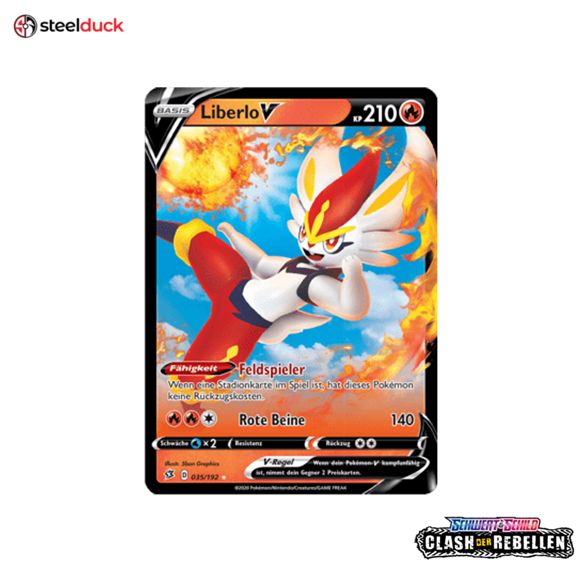 Liberlo V (035/192) Clash der Rebellen - Holo Rare V