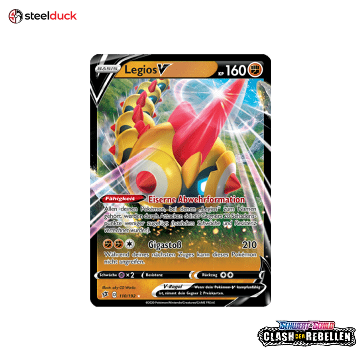 Legios V (110/192) Clash der Rebellen - Holo Rare V