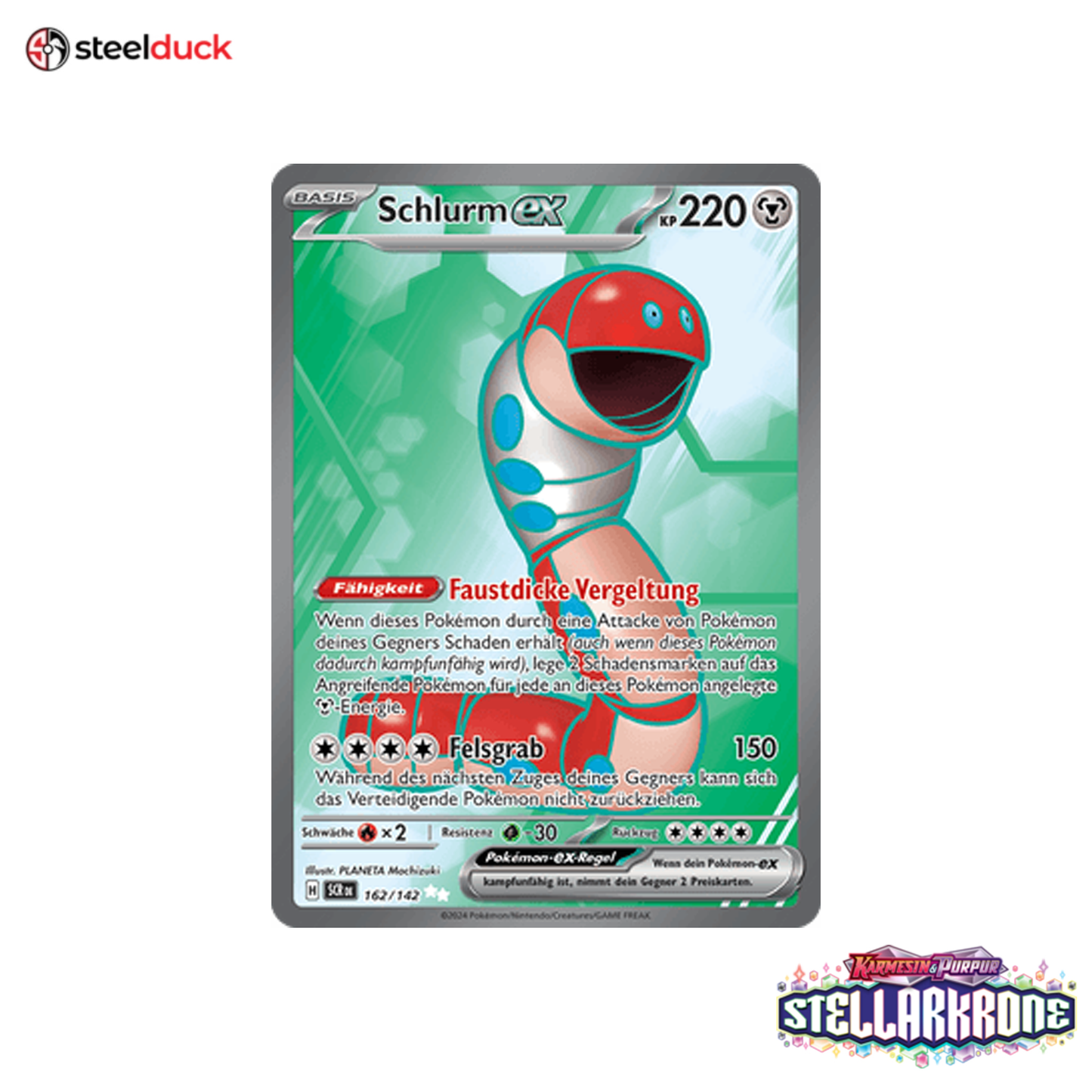 Schlurm ex (162/142) Stellarkrone - Ultra Rare