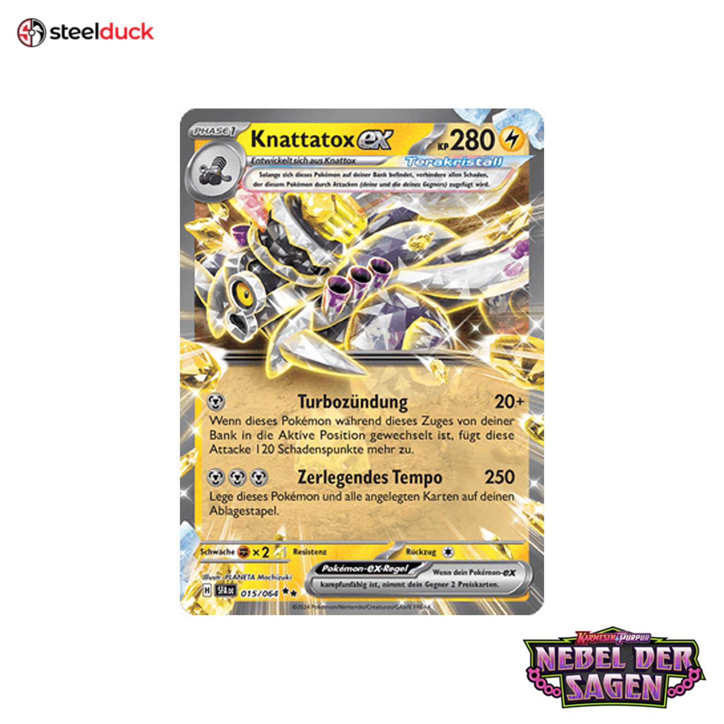 Knattatox ex (015/064) Nebel der Sagen - Double Rare