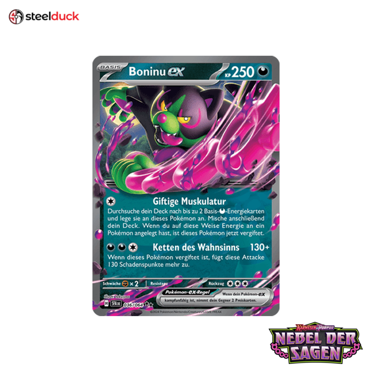 Boninu ex (036/064) Nebel der Sagen - Double Rare