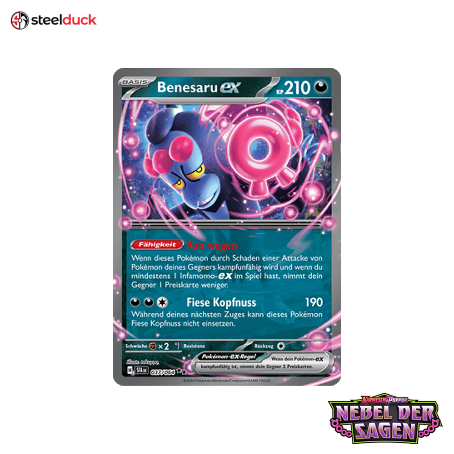 Benesaru ex (037/064) Nebel der Sagen - Double Rare