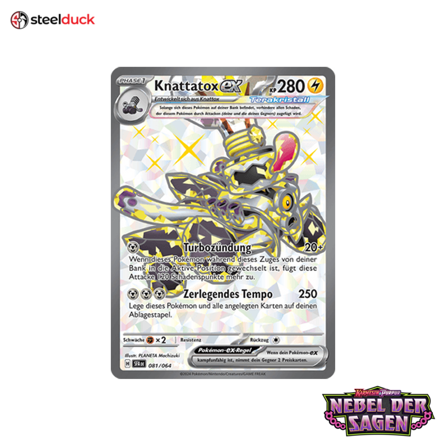 Knattatox ex (081/064) Nebel der Sagen - Ultra Rare
