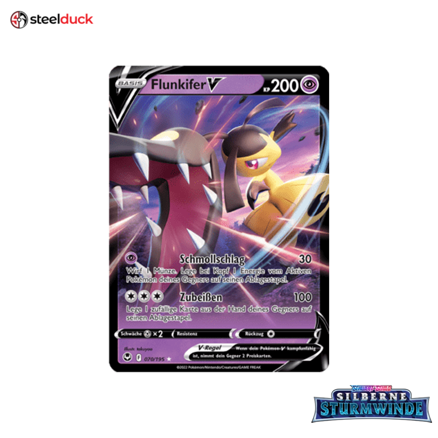 Flunkifer V (070/195) Silberne Sturmwinde - Holo Rare V