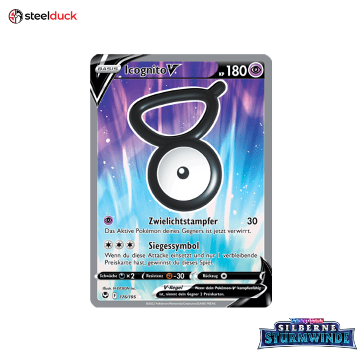 Icognito V (176/195) Silberne Sturmwinde - Ultra Rare