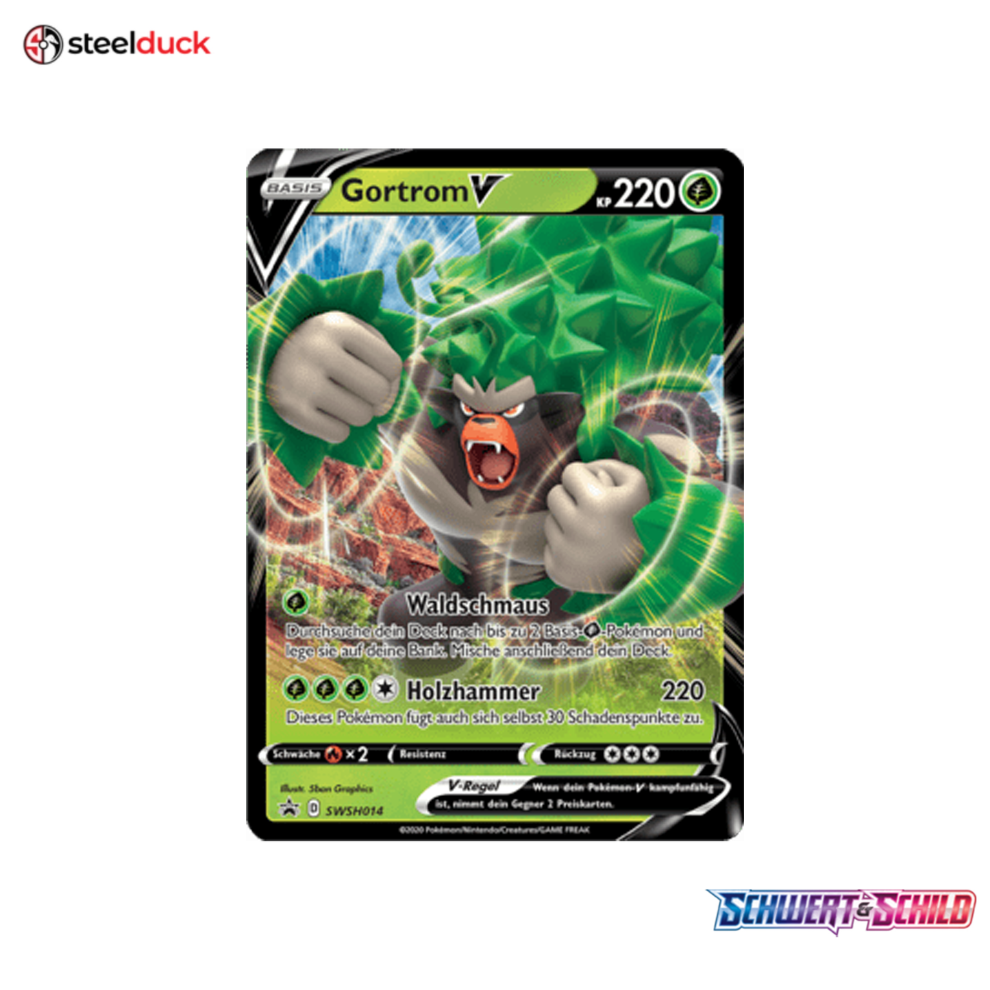 Gortrom V (SWSH014) SWSH Black Star Promos