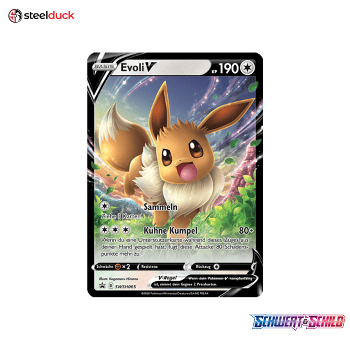 Evoli V (SWSH065) SWSH Black Star Promos