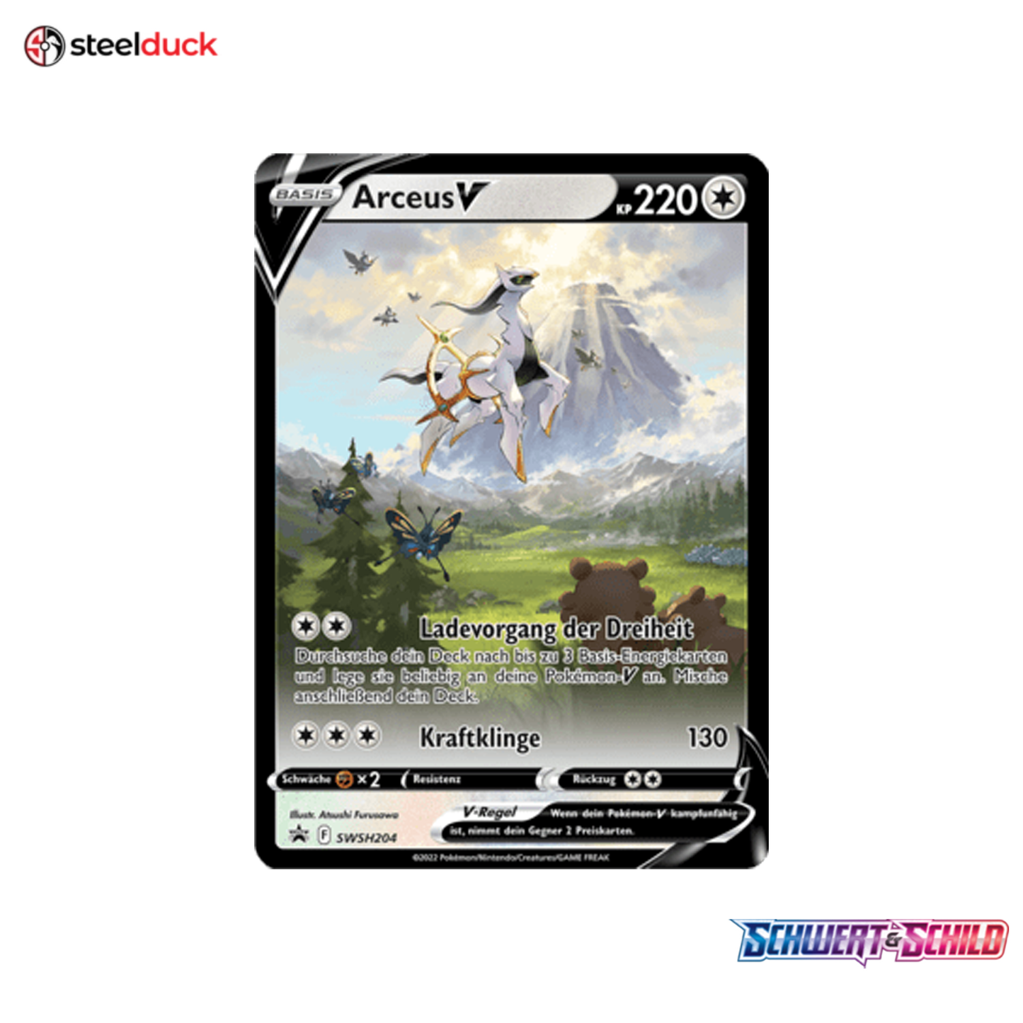 Arceus V (SWSH204) SWSH Black Star Promos