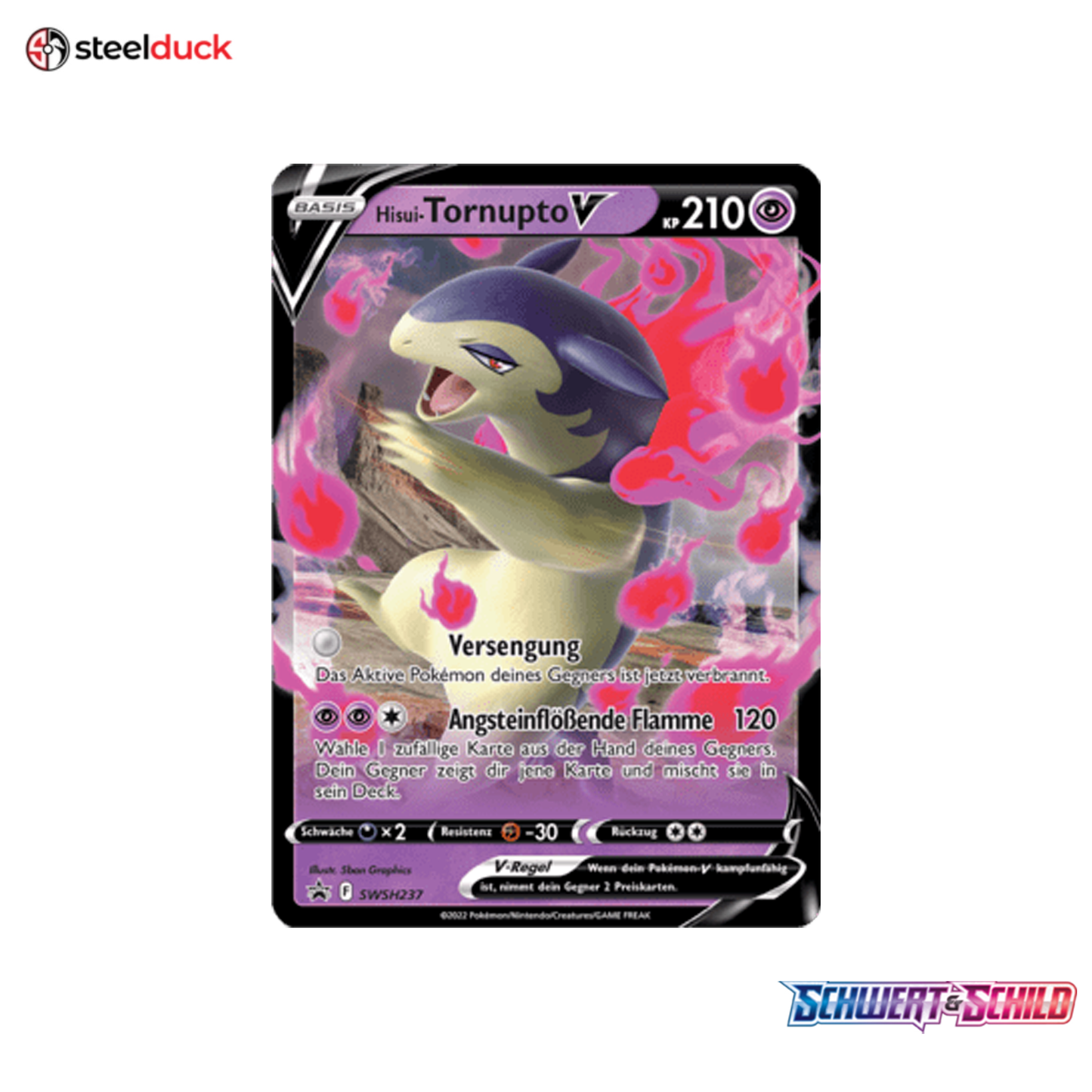 Hisui-Tornupto V (SWSH237) SWSH Black Star Promos