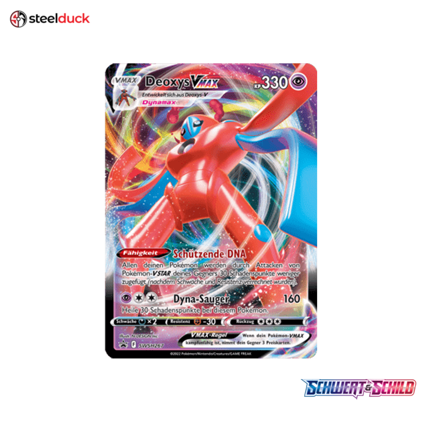 Deoxys VMAX (SWSH267) SWSH Black Star Promos