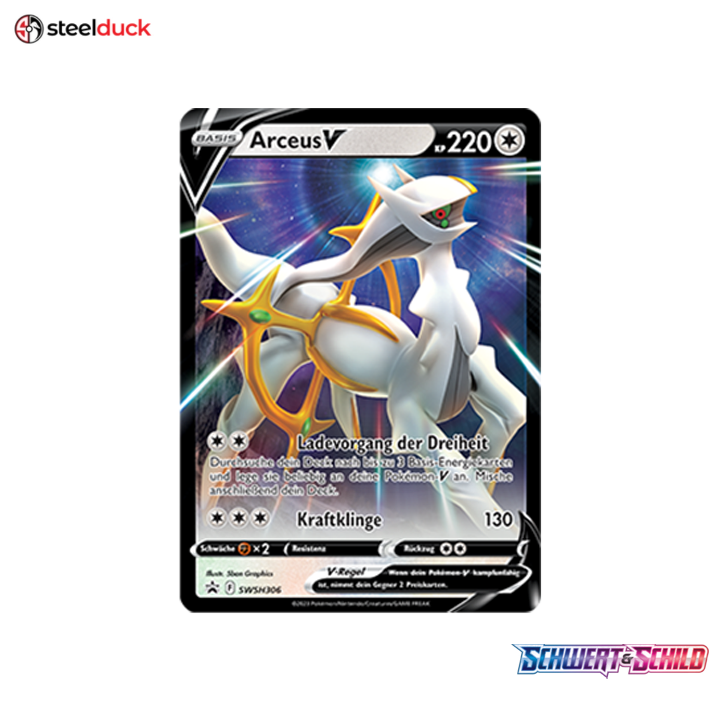 Arceus V (SWSH306) SWSH Black Star Promos