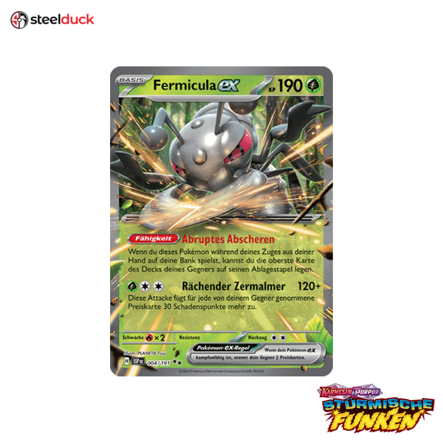Fermicula ex (004/191) Stürmische Funken - Double Rare