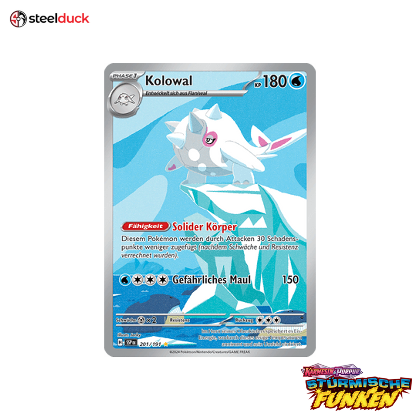 Kolowal (201/191) Stürmische Funken - Illustration Rare