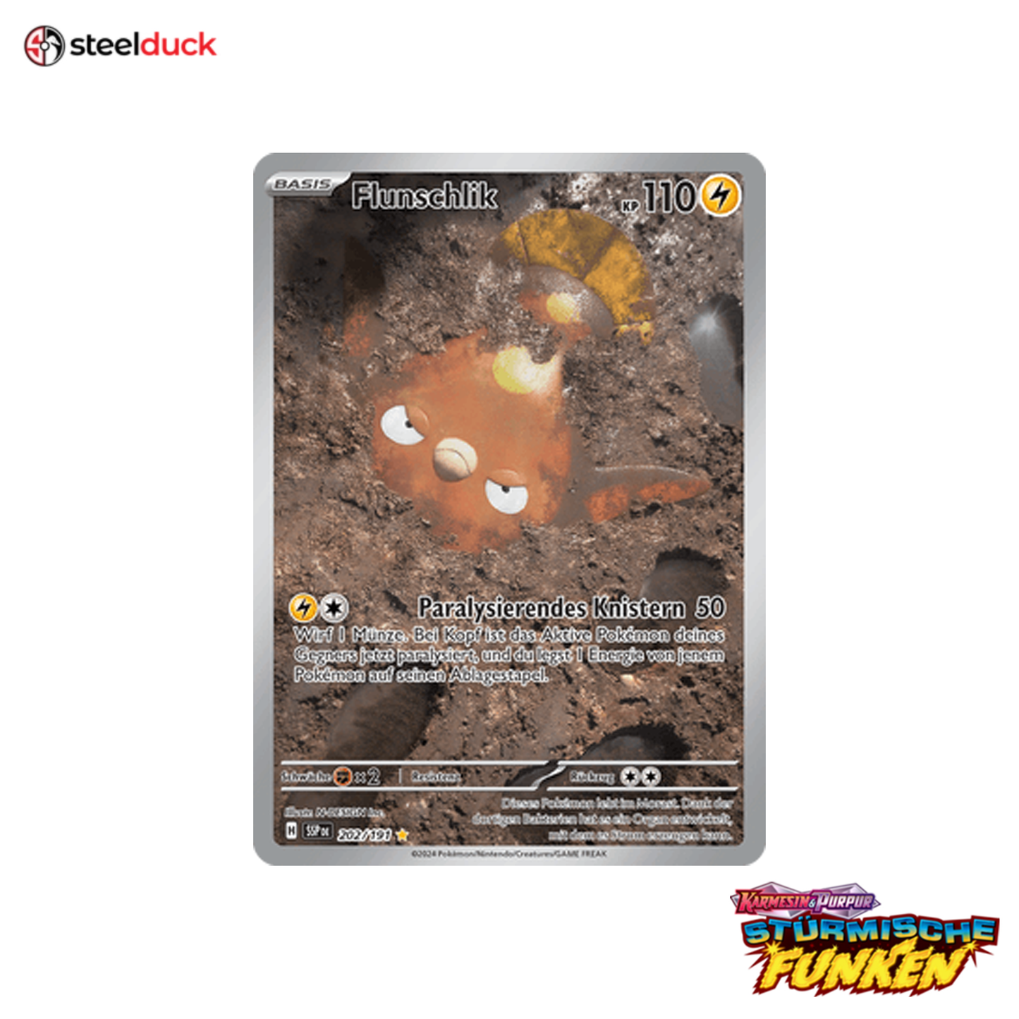 Flunschlik (202/191) Stürmische Funken - Illustration Rare