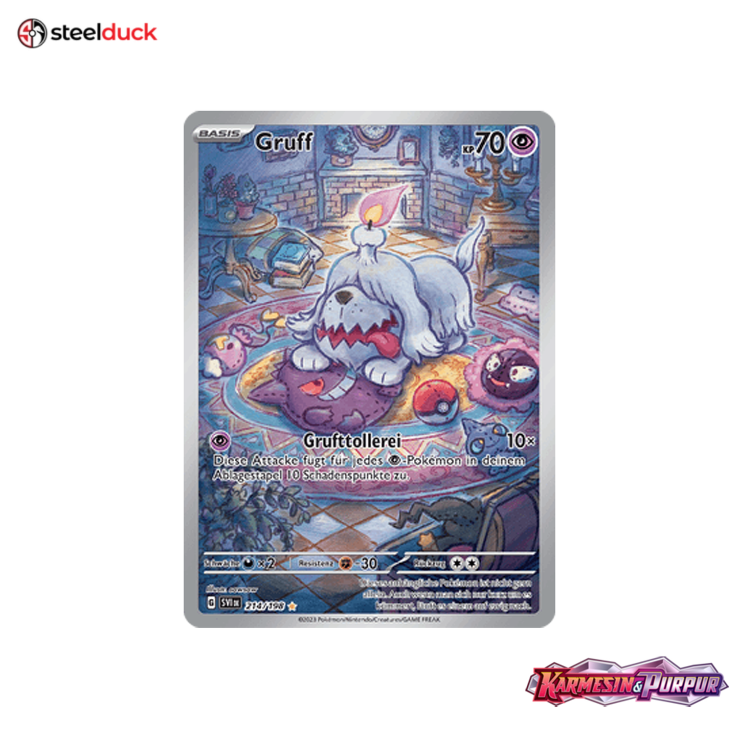 Gruff (214/198) Karmesin & Purpur - Illustration Rare