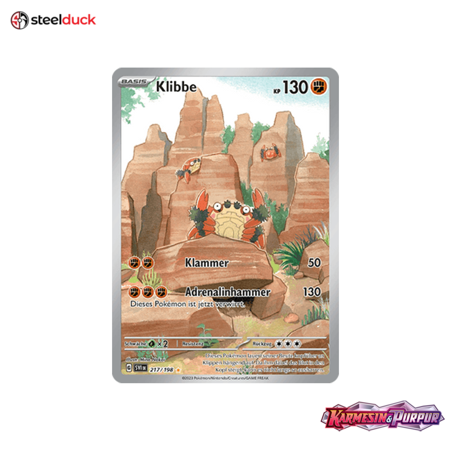 Klibbe (217/198) Karmesin & Purpur - Illustration Rare