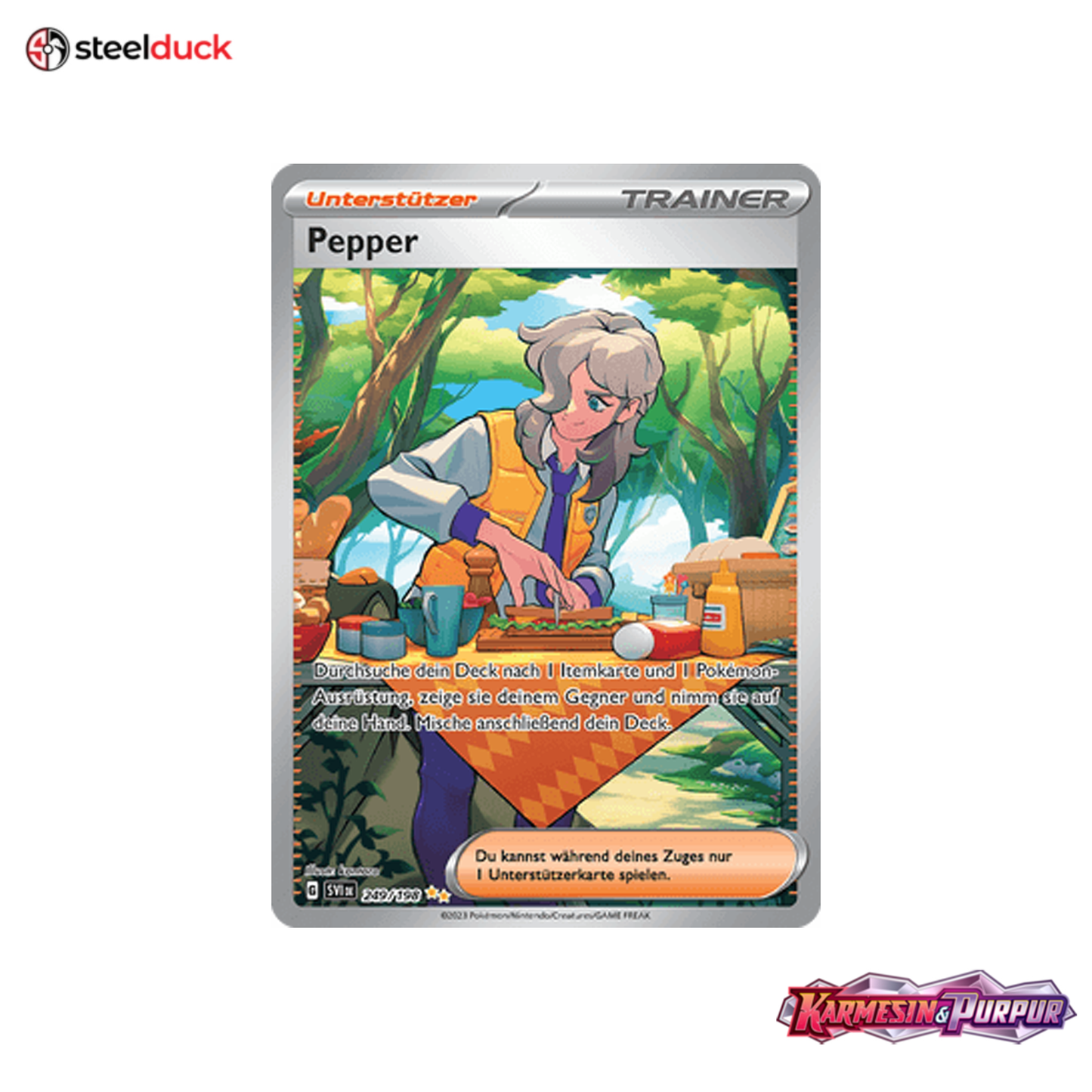 Pepper (249/198) Karmesin & Purpur - Special Illustration Rare