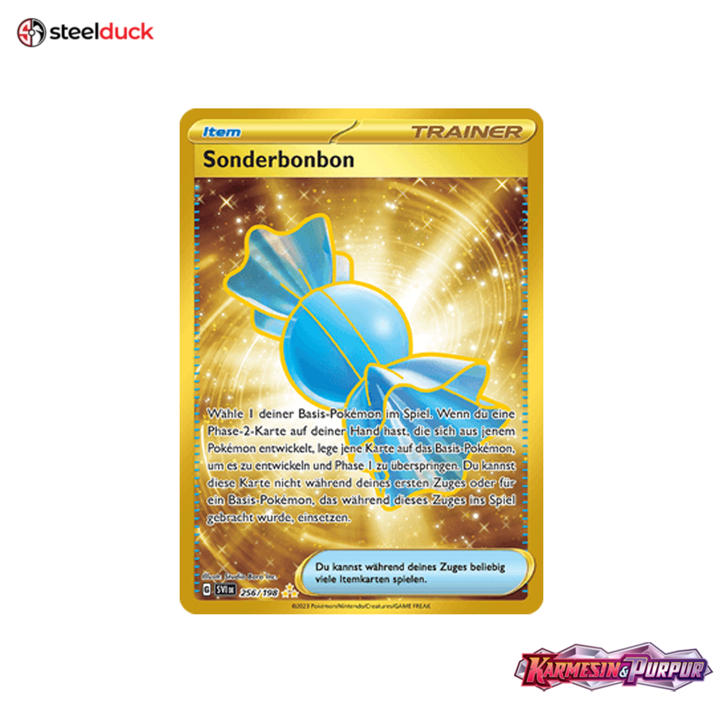 Sonderbonbon (256/198) Karmesin & Purpur - Secret Rare