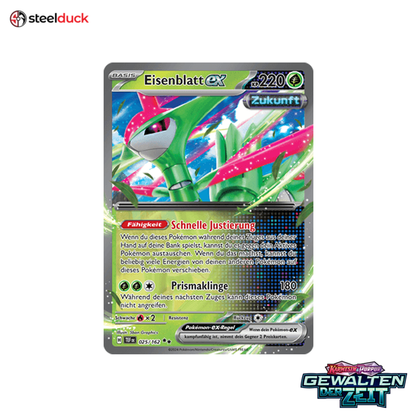 Eisenblatt ex (025/162) Gewalten der Zeit - Double Rare