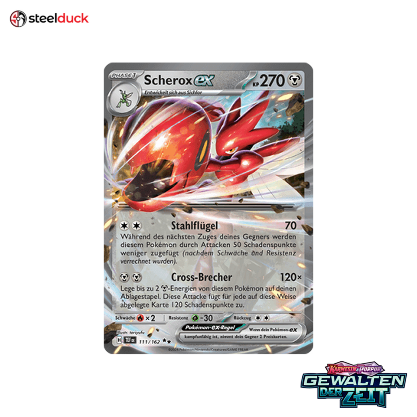 Scherox ex (111/162) Gewalten der Zeit - Double Rare